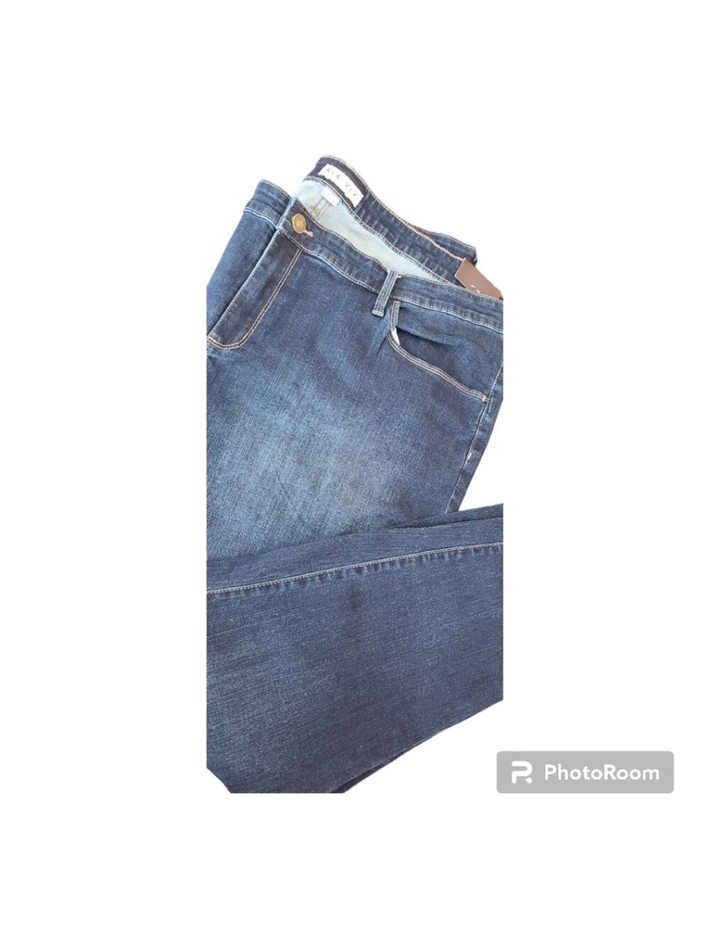 Ava & Viv Plus Size High Rise Skinny Jeans 26W NWT - Picture 3 of 5